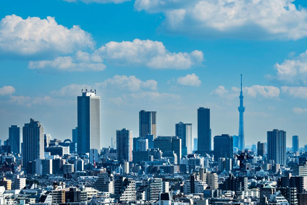 東京の街並み
