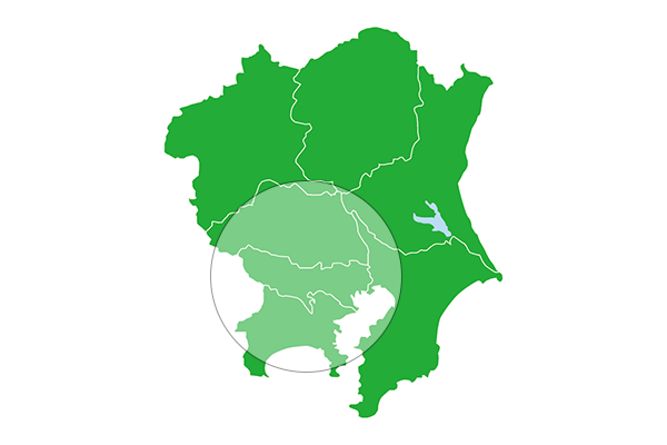 関東地方の地図