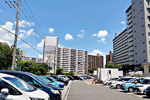 マンションの駐車場