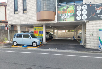 お店の駐車場装置